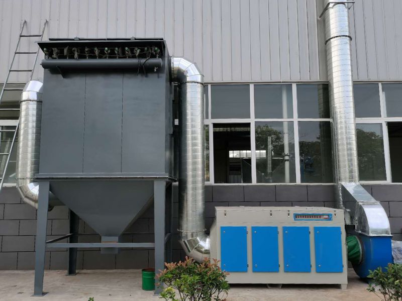 環宇佈袋(dai)除塵廢氣(qi)處理